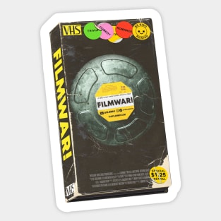 Filmwar "Vertical Tape Logo" Sticker